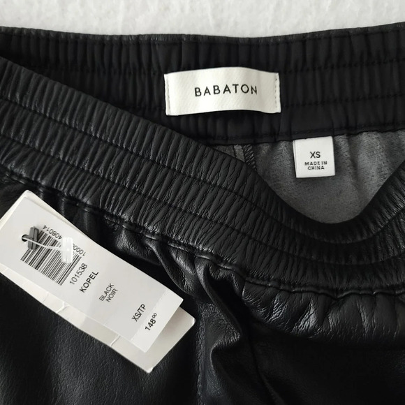 Babaton Kopel Vegan Leather Pants - Picture 3 of 8